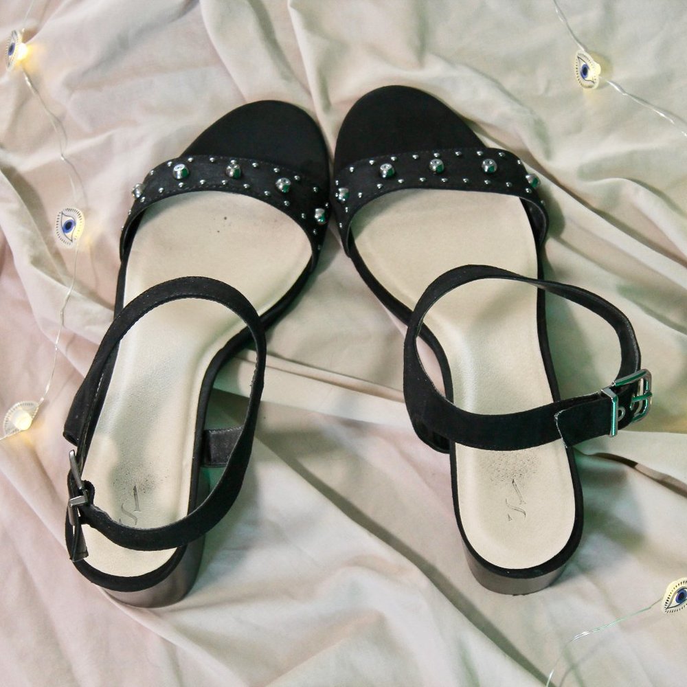 Simply Vera Vera Wang Black Block Heels
